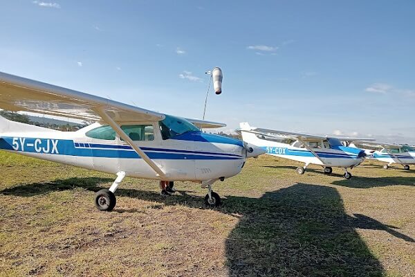 Mt Kenya Flight School Fleet of Planes 