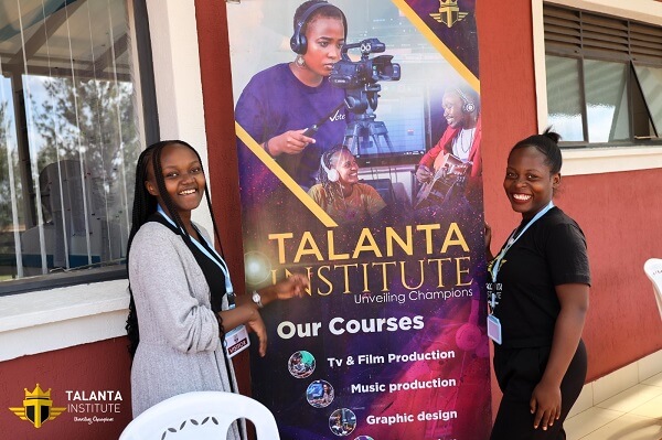 Talanta Institute staff pose for a photo
