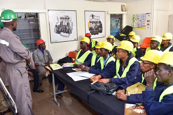 Ganatra Plant & Equipment Training Institute Students attending a lecture 