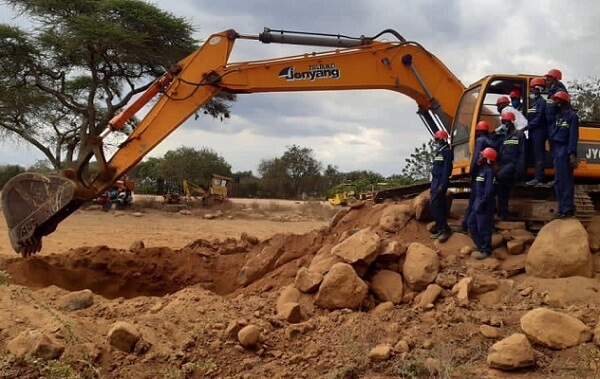 Kithimani College of Plant Operators student at work